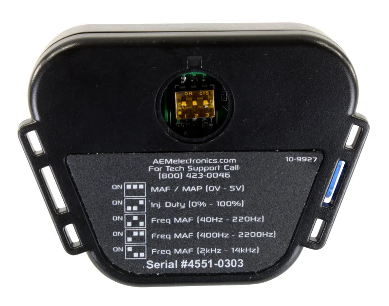 AEM V2 Multi Input Controller Kit - 0-5v/MAF Freq or V/Duty Cycle/MAP - Back View