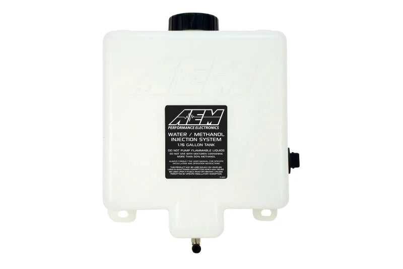 AEM V2 Water / Methanol 1.15 Gallon Methanol Injection Tank - Main Product View