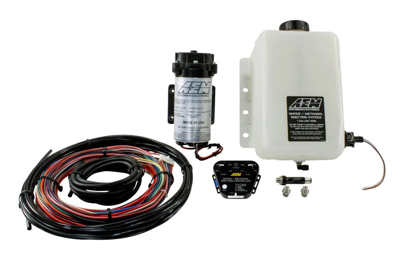AEM V3 One Gallon Water/Methanol Injection Kit - Multi Input - Back View