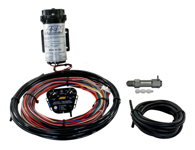 AEM V3 Water/Methanol Injection Kit - NO TANK (Internal Map) - Side View