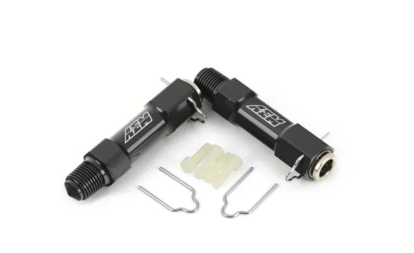 AEM V3 Water/Methanol Injection Nozzle Only Kit (Qty 2) - Side View