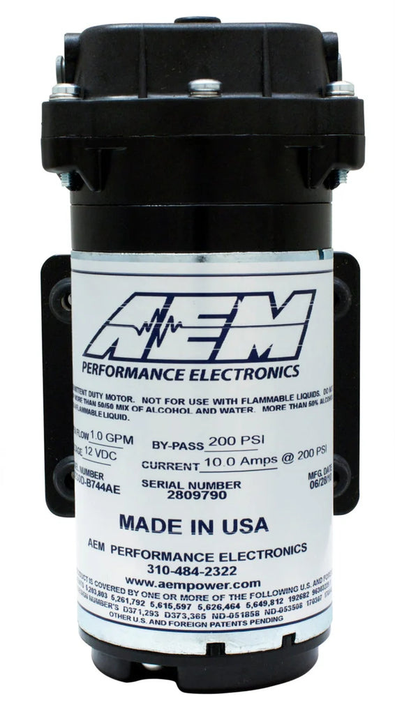 AEM Water / Methanol Injection 6-Amp Recirculation-Style Pump 200psi for One-Gallon Kit **replacemen - Installation View