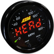 Load image into Gallery viewer, AEM X-Series 0-160 MPH Black Bezel w/ Black Face GPS Speedometer Gauge - Back View