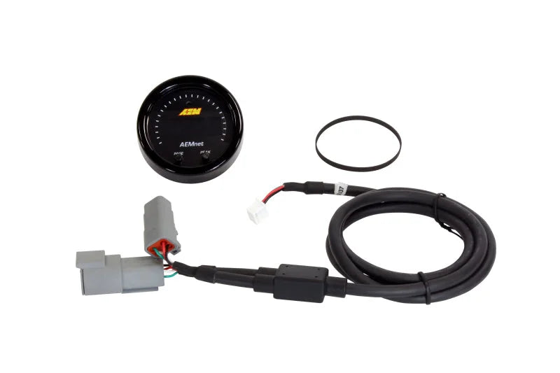 AEM X-Series AEMnet Can Bus Gauge Kit - Side View
