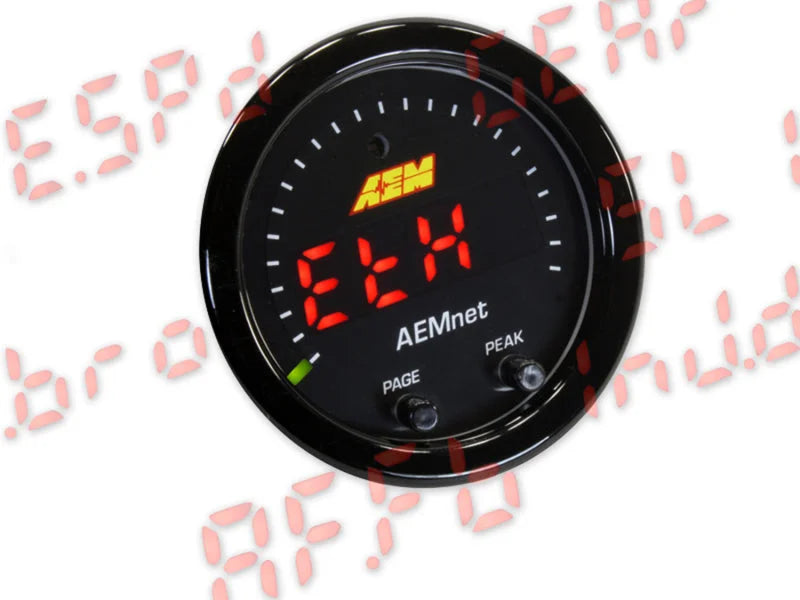 AEM X-Series AEMnet Can Bus Gauge Kit - Installation View