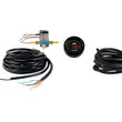 Load image into Gallery viewer, AEM X-Series Tru-Boost Controller Gauge w/ Boost Control Solenoid 80PSIg Internal MAP Sensor - Back View