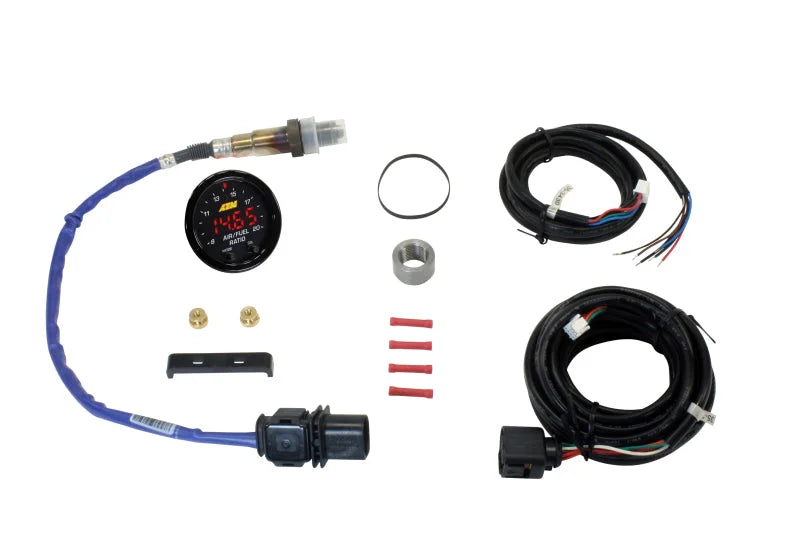AEM X-Series Wideband UEGO AFR Sensor Controller Gauge - Side View