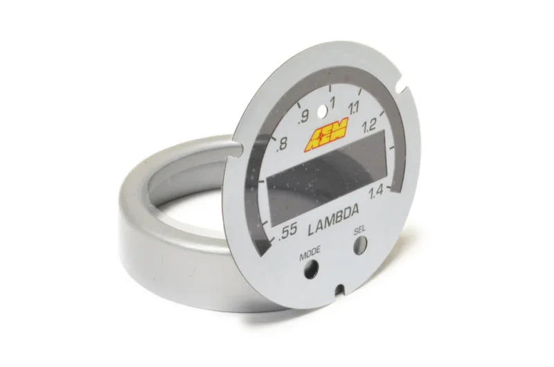 AEM X-Series Wideband UEGO AFR Sensor Controller Gauge Accessory Kit - Side View