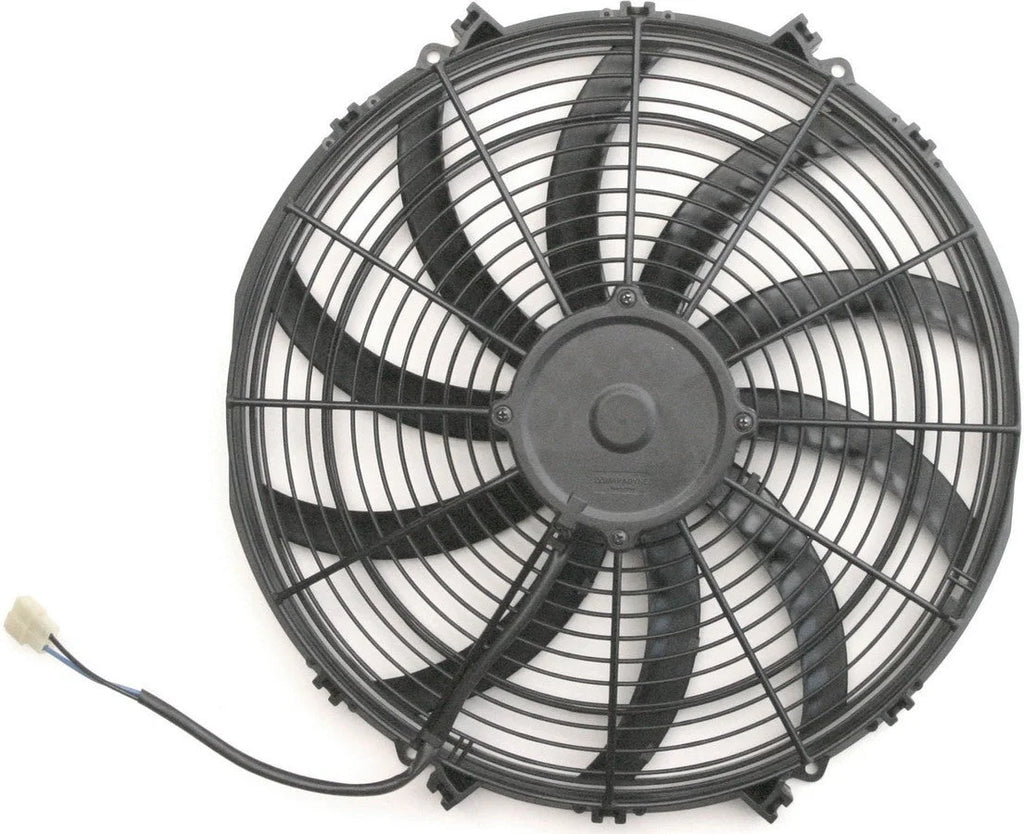 AFCO Racing Electric Fan 16in Curved Blade 80177