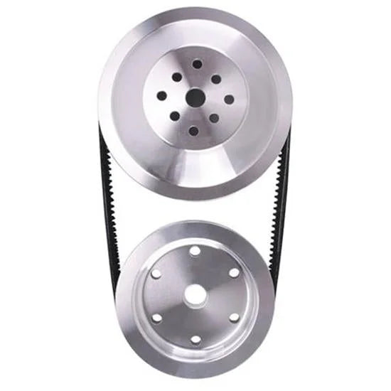 AFCO Racing Pulley Kit 20% Red. SBC Long Water Pump 80061