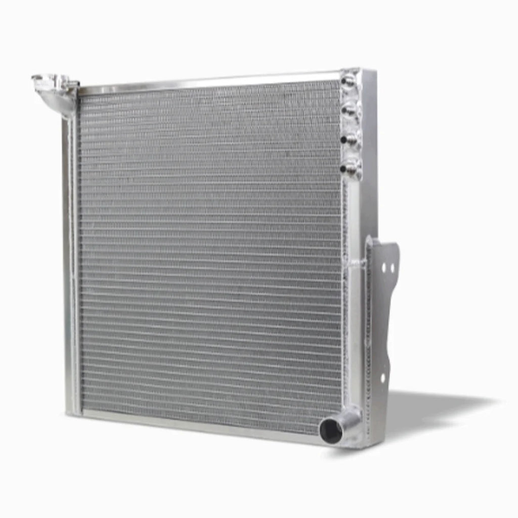 AFCO Racing Radiator 20.5in W x 20in Tall LW Spring Dbl Pass 80209N