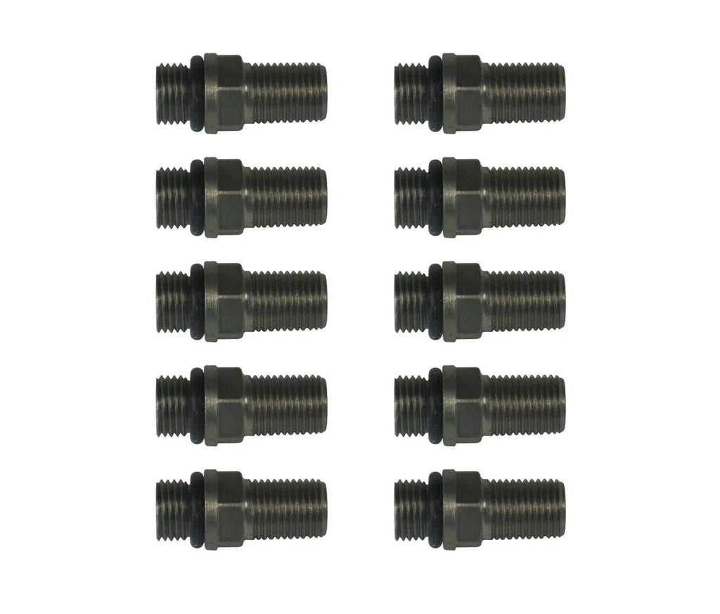 AFCO Racing Schrader Valve 5-16-32 Stainless Steel 10 Pack 550000050-10