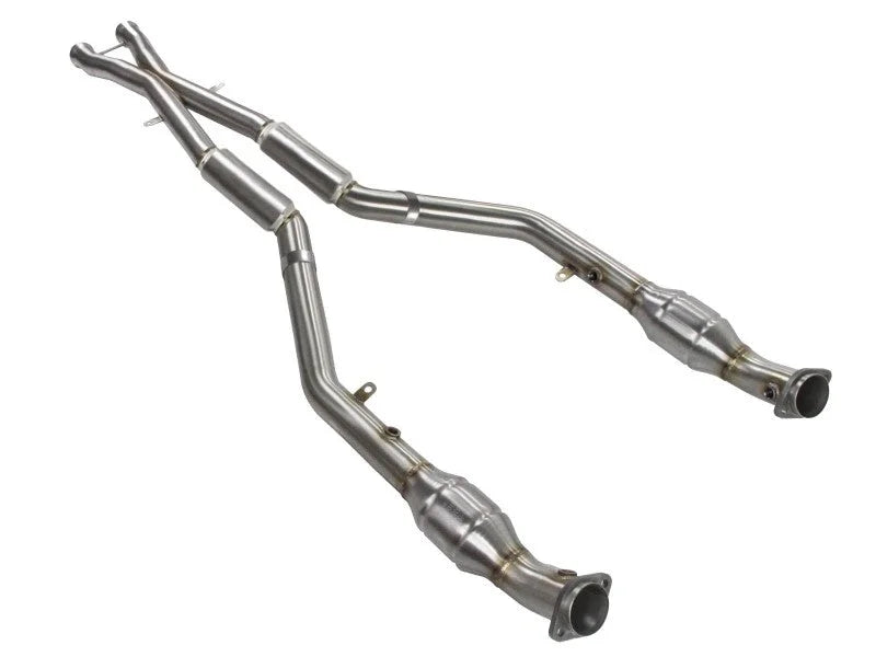 AFE 08-13 BMW(E90/92/93) MACH Force XP 304 Stainless Steel V8 4.0L w/ Cat & Resonator - Additional View 5