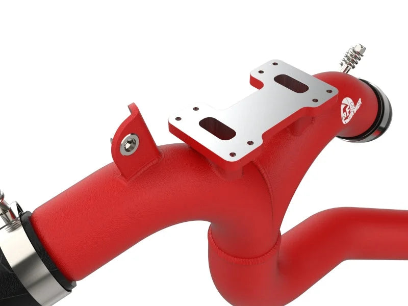 AFE 18-21 Kia Stinger V6-3.3L BladeRunner Alum Hot/Cold Charge Pipe Kit Red - Additional View 6
