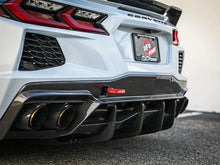 Load image into Gallery viewer, AFE 20-24 Chevrolet C8 Corvette Rear Tow Hook - Red - Back View