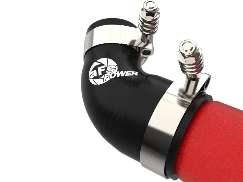 AFE 2018-2020 Kia Stinger 19-22 G70 BladeRunner 3in Aluminum Hot Charge Pipe Red - Additional View 6