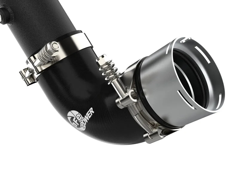 AFE 21-22 Ford Bronco L4-2.3L (t) BladeRunner Alum Hot/Cold Charge Pipe Kit - Black - Additional View 5
