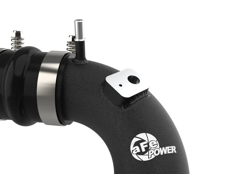 AFE 21-22 Ford Bronco L4-2.3L (t) BladeRunner Alum Hot/Cold Charge Pipe Kit - Black - Additional View 6
