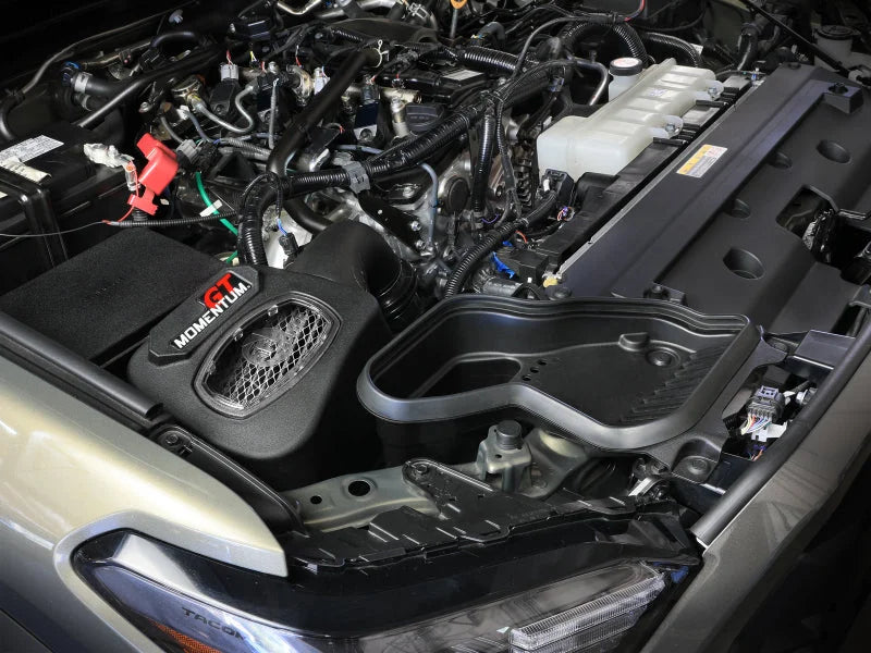 AFE 24-25 Toyota Tacoma Momentum GT Cold Air Intake System w/Pro Dry S Filter - Side View