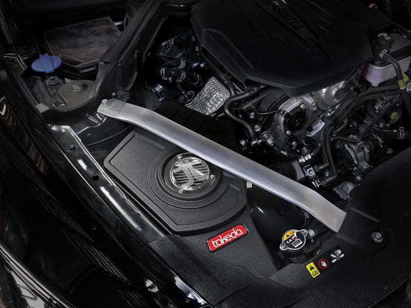 AFE Momentum Intake System W/ Pro Dry S Filter 22-23 Kia Stinger - Side View