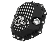 Load image into Gallery viewer, AFE Power 11-18 GM 2500-3500 AAM 9.25 Axle Front Differential Cover Black Machined Street Series - Main Product View