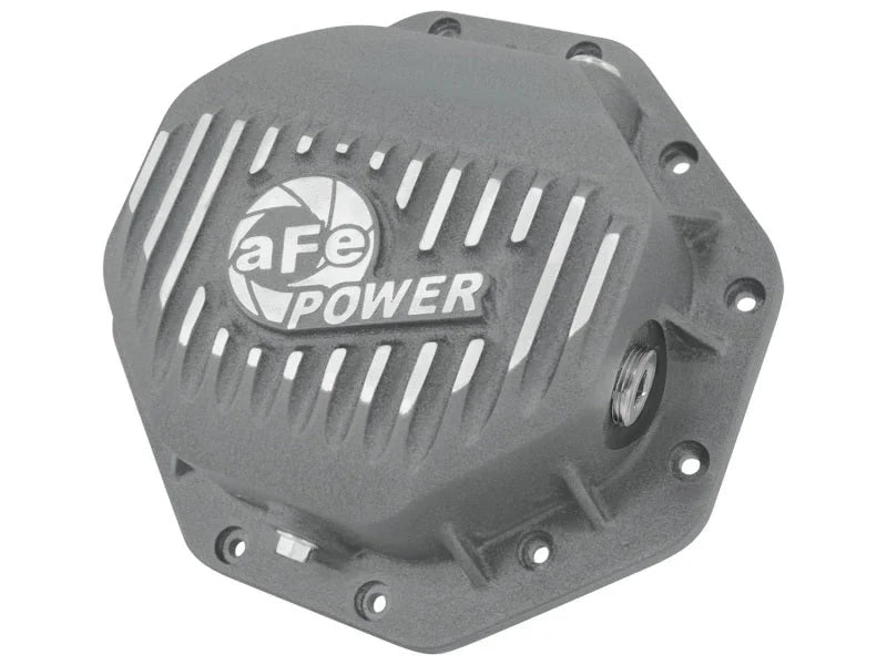AFE Rear Differential Cover (Raw; Pro Series); Dodge/RAM 94-14 Corporate 9.25 (12-Bolt) - Main Product View