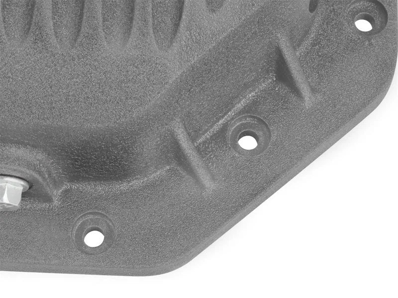 AFE Rear Differential Cover (Raw; Pro Series); Dodge/RAM 94-14 Corporate 9.25 (12-Bolt) - Installation View