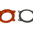 Load image into Gallery viewer, AFE Silver Bullet Throttle Body Spacer GM Trucks 1500 14-19 V8-6.2L - Installation View