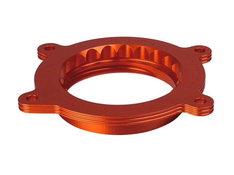 AFE Silver Bullet Throttle Body Spacer GM Trucks 1500 14-19 V8-6.2L - Additional View 5