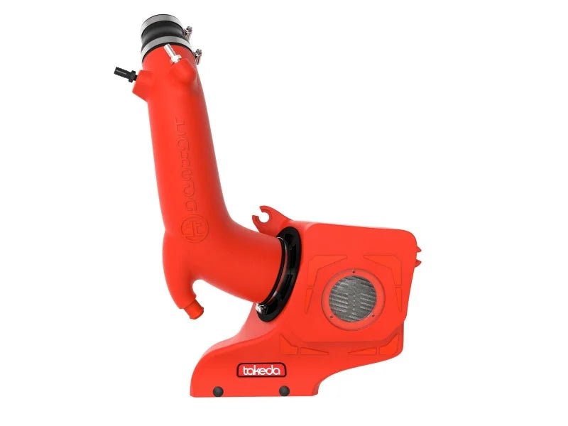 AFE Takeda 19-20 Hyundai Veloster N 2.0L (t) Momentum Cold Air Intake System w/Pro DRY S Filter - Back View