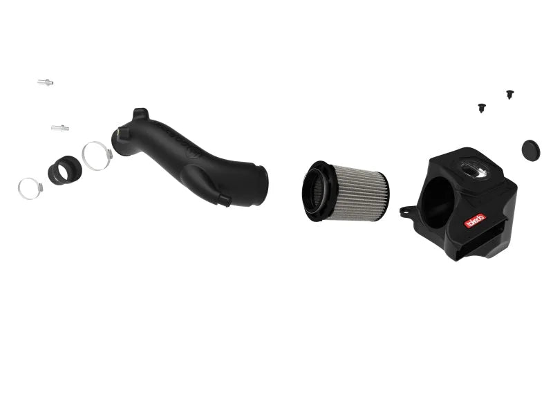 AFE Takeda Momentum Cold Air Intake System w/Pro DRY S Filter Hyundai Veloster N 19-20 - Back View