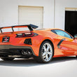 Load image into Gallery viewer, AFe MACH Force-Xp 304 Stainless Steel Cat-Back Exhaust Polished 2020 Chevrolet Corvette C8 - Back View