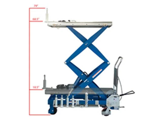 AGA PARTS Lift Table AGA-LIFT-TK - Side View