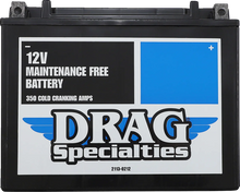 Load image into Gallery viewer, AGM Battery - YTX24HLBS DragSpecialties DTX24HL-BS - Side View