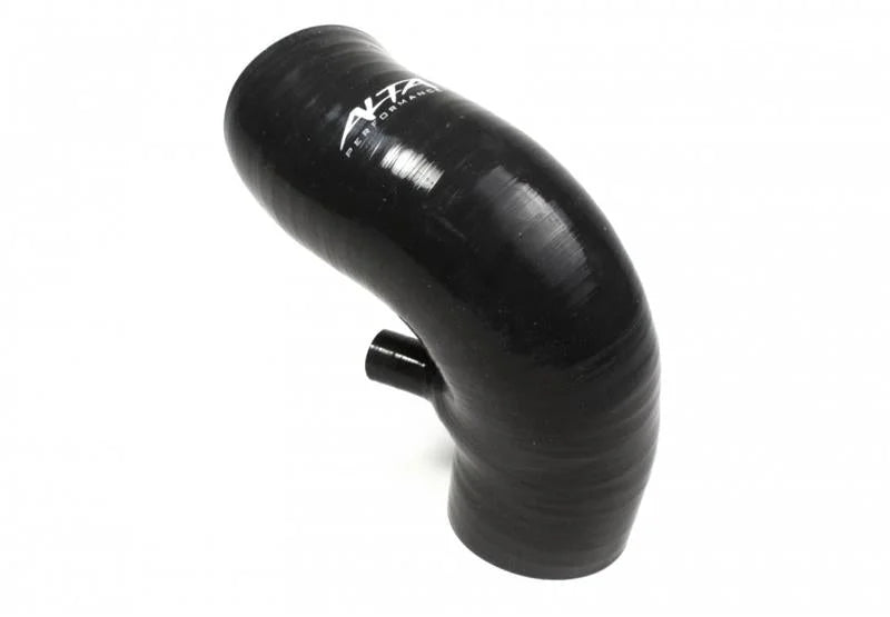 ALTA 02-06 Mini Cooper S/JCW & 02-08 S/JCW Convertible R53 (6spd ONLY) Silicone Inlet Tube - Black - Main Product View