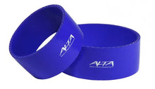 Load image into Gallery viewer, ALTA 02-06 Mini Cooper S/JCW &amp; 02-08 S/JCW Convertible R53 Silicone Boost Couplers - Blue - Side View