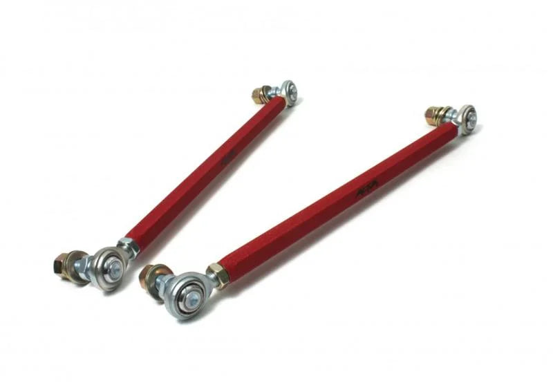 ALTA 02-12 Mini Cooper/S/JCW (Incl. 05-12 Convertible) & 09-12 Clubman Front Endlinks Adj Pair - Red - Side View