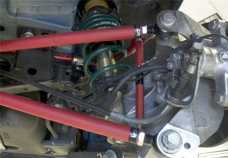 ALTA 02-12 Mini Cooper/S/JCW (Incl. 05-12 Convertible) & 09-12 Clubman Front Endlinks Adj Pair - Red - Additional View 6