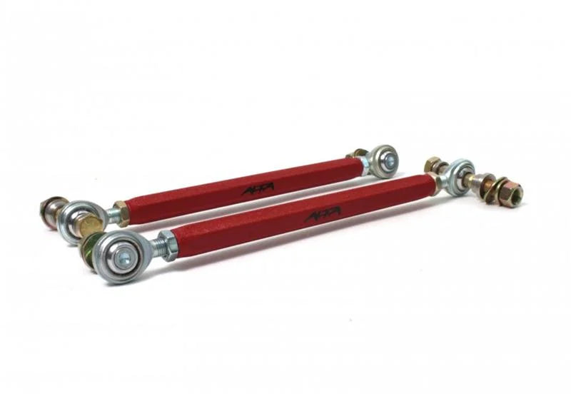 ALTA 02-12 Mini Cooper/S/JCW (Incl. 05-12 Convertible) & 09-12 Clubman Rear Endlinks Adj. Pair - Red - Back View