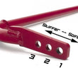 Load image into Gallery viewer, ALTA 02-12 Mini Cooper/S/JCW (Incl. 05-12 Convertible) &amp; 09-12 Clubman Rear Swaybar 22mm - Red - Side View