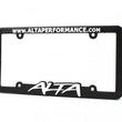 Load image into Gallery viewer, ALTA Plastic License Plate Frame fits 2002-2013 Mini Cooper - Main Product View