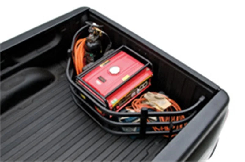 AMP Research 08-23 Ford F-250/F-350 SuperDuty Bedxtender HD Sport - Black - Side View