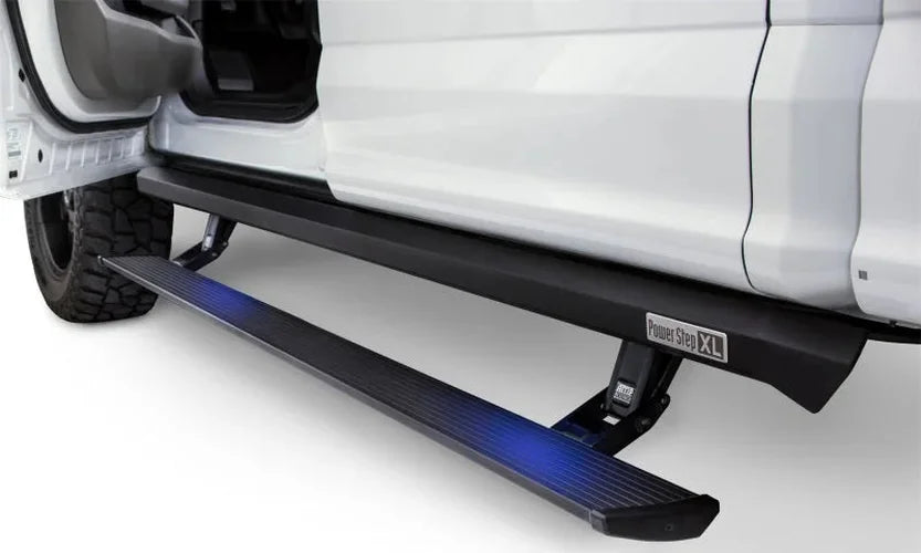 AMP Research 10-22 Toyota 4Runner PowerStep XL - Black - Back View