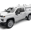 Load image into Gallery viewer, AMP Research 19-21 Chevy Silverado 1500 Crew Cab PowerStep Plug N Play - Black (w/OEM Illumination) - Back View