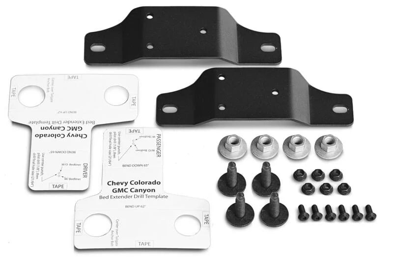 AMP Research 19-22 Chevrolet/GMC Colorado/Canyon Bedxtender HD Kit - Black - Main Product View