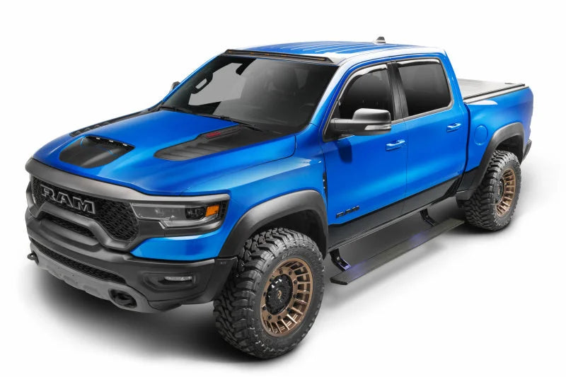 AMP Research 19-22 Ram 1500 Crew Cab PowerStep Xtreme - Black (Incl OEM Style Illumination) - Additional View 7