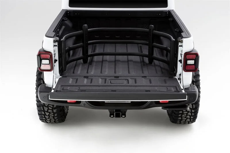 AMP Research 20-22 Jeep Gladiator (Does Not Work w/Tonneau Cvrs) Bedxtender HD Sport - Black - Main Product View