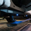Load image into Gallery viewer, AMP Research 20-23 Chevy Silverado 1500 Crew Cab PowerStep XL - Black (Incl OEM Style Illumination) - Back View