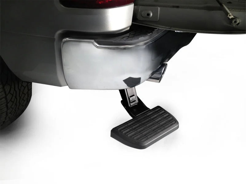 AMP Research 20-24 Chevrolet Silverado 2500/3500 BedStep - Black - Installation View