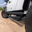 Load image into Gallery viewer, AMP Research 20-24 Jeep JT Gladiator (Launch/Overlnd/Rubicon/Sport/Sport S) PowerStep XL - Black - Main Product View
